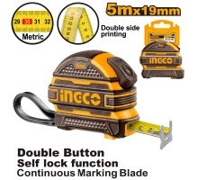 Рулетка INGCO 5х19 мм INDUSTRIAL