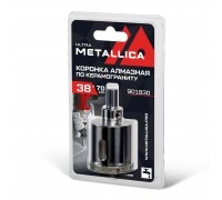 Коронка алмазная по керамограниту METALLICA Ultra 38х70 мм