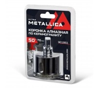 Коронка алмазная по керамограниту METALLICA Ultra 50х70 мм