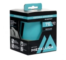 Коронка сегментная METALLICA Optima 76x63 мм, М16