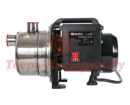 Насос садовый QUATTRO ELEMENTI Giardino 1001 Inox