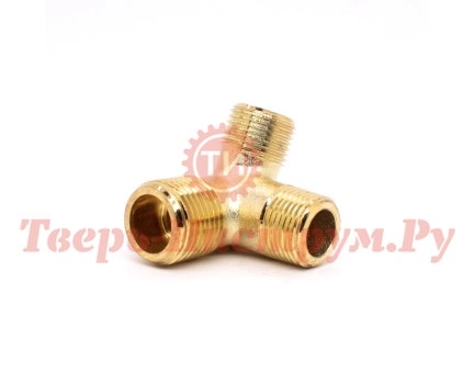 Тройник трубок компрессора QE 3/8"х3/8"х1/2"