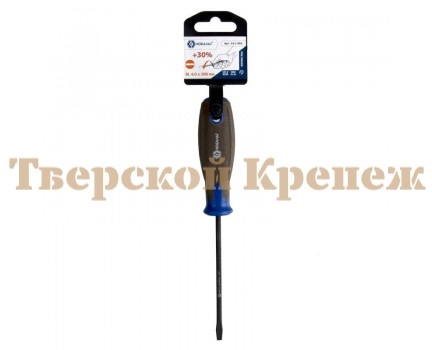 Отвертка КОБАЛЬТ POLYWOOD SL 4.0х100 мм Отвертка КОБАЛЬТ POLYWOOD SL 4.0х100 мм
