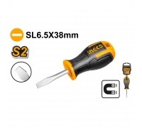 Отвертка плоская INGCO SL6.5 x 38