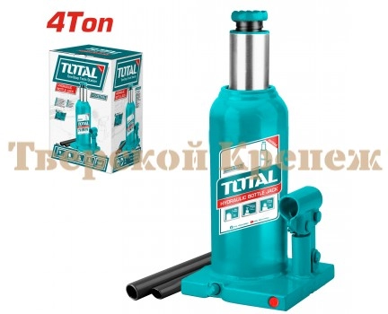 Домкрат гидравлический бутылочный TOTAL 4.0 т