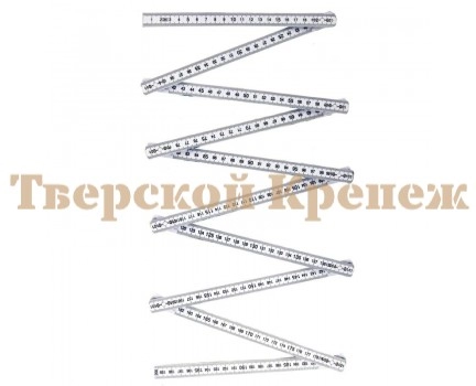 Метр складной пластиковый КОБАЛЬТ 2 м Метр складной пластиковый КОБАЛЬТ 2 м