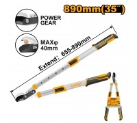 Сучкорез с телескопическими ручками INGCO 660-870 мм