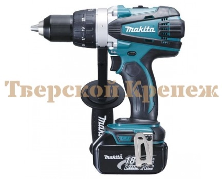 Аккумуляторная дрель шуруповерт MAKITA DDF458RFE