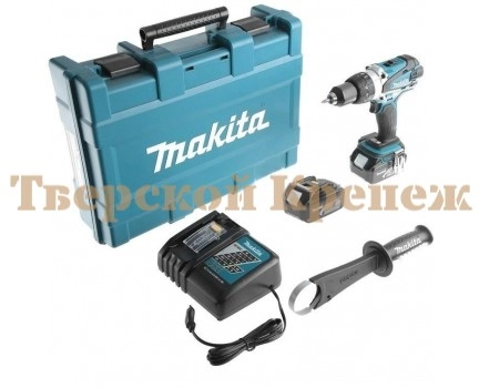 Аккумуляторная дрель шуруповерт MAKITA DDF458RFE