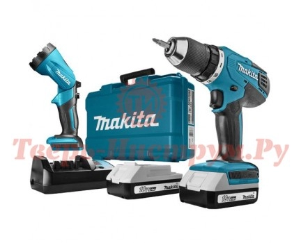 Аккумуляторная дрель шуруповерт MAKITA DF457DWLE Аккумуляторная дрель шуруповерт MAKITA DF457DWLE