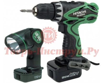 Дрель шуруповерт HITACHI DS12DVF3-TA Дрель шуруповерт HITACHI DS12DVF3-TA