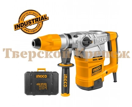 Перфоратор SDS MAX INGCO 9.0 Дж, 1600 Вт, мак 38 мм Перфоратор SDS MAX INGCO 9.0 Дж, 1600 Вт, мак 38 мм