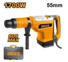 Перфоратор SDS MAX INGCO 19 Дж, 1700 Вт, мак 55 мм