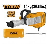 Отбойный молоток INGCO 1700 Вт 50 Дж HEX 30