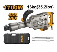 Отбойный молоток INGCO 1700 Вт 45 Дж HEX 30