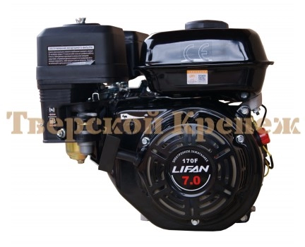 Двигатель бензиновый LIFAN 170F Ø20 3A Двигатель бензиновый LIFAN 170F Ø20 3A