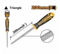 Напильник трехгранный INGCO №2 200 мм INDUSTRIAL