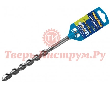 Бур для перфоратора ПРАКТИКА SDS plus 16х210 Бур для перфоратора ПРАКТИКА SDS plus 16х210