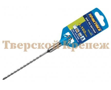Бур для перфоратора ПРАКТИКА SDS plus 4х160 Бур для перфоратора ПРАКТИКА SDS plus 4х160
