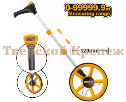 Измерительное колесо INGCO HDMW23 INDUSTRIAL Измерительное колесо INGCO HDMW23 INDUSTRIAL