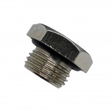 Пробка заливная-сливная Ø12.9 мм, 1/2"-12 UNF (Металл)