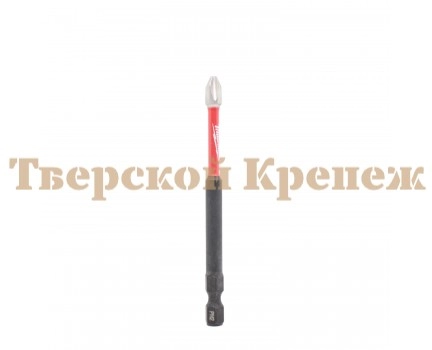 Бита отверточная MILWAUKEE SHOCKWAVE PH2 90 мм Бита отверточная MILWAUKEE SHOCKWAVE PH2 90 мм