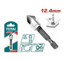Зенкер конический TOTAL 12.4 мм HEX 1/4"