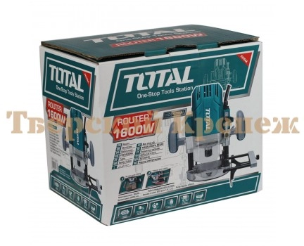 Фрезер TOTAL TR111216 1600 Вт Фрезер TOTAL TR111216 1600 Вт