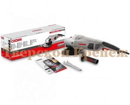Угловая шлифмашина CROWN CT13500-230S Угловая шлифмашина CROWN CT13500-230S