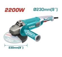 Угловая шлифмашина TOTAL 230-2200 вт