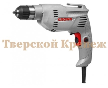 Дрель безударная CROWN 10-400 Дрель безударная CROWN 10-400