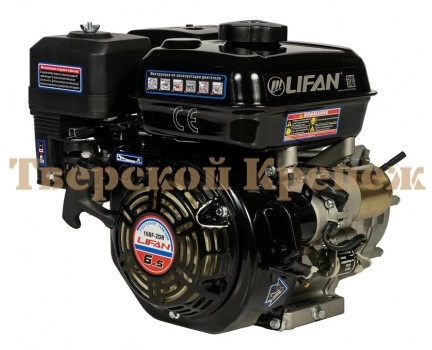 Двигатель с редуктором LIFAN 168F-2DR 3A Двигатель с редуктором LIFAN 168F-2DR 3A