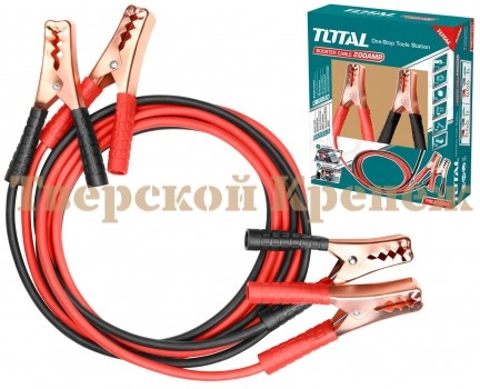 Провода для прикуривания TOTAL 200A Провода для прикуривания TOTAL 200A