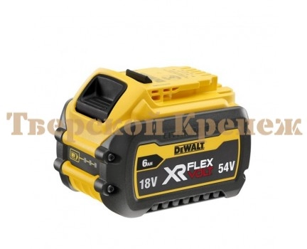 Аккумулятор DEWALT XR FLEXVOLT 54 В 6.0 Ач Аккумулятор DEWALT XR FLEXVOLT 54 В 6.0 Ач