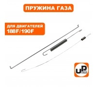 Пружины и тяга регулятора оборотов 188F/192F