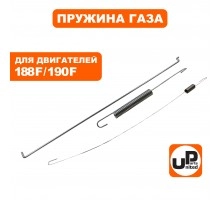 Пружины и тяга регулятора оборотов 188F/192F