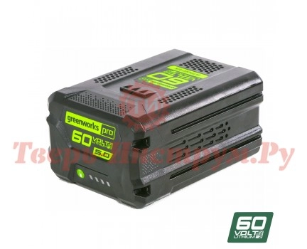 Аккумулятор GREENWORKS G60B5 60Вх5.0А Аккумулятор GREENWORKS G60B5 60Вх5.0А