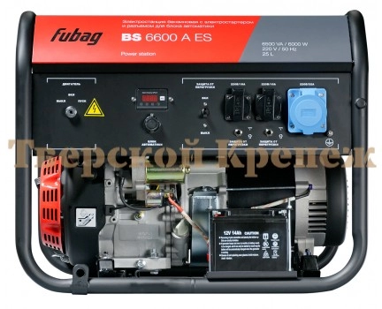 Генератор бензиновый FUBAG BS6600A ES Генератор бензиновый FUBAG BS6600A ES