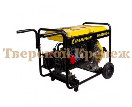 Генератор дизельный CHAMPION DG6501E-3 Генератор дизельный CHAMPION DG6501E-3