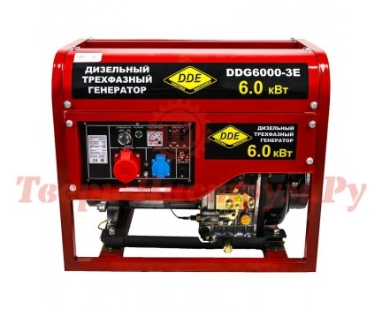 Генератор дизельный DDE DDG6000-3E Генератор дизельный DDE DDG6000-3E