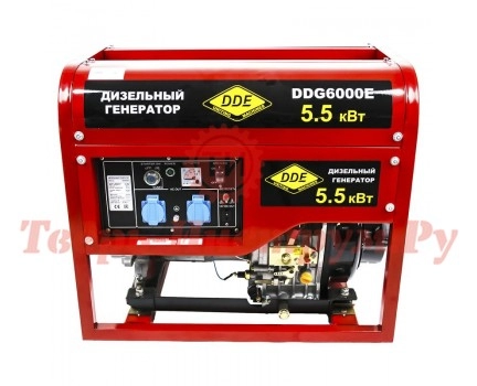 Генератор дизельный DDE DDG6000E Генератор дизельный DDE DDG6000E