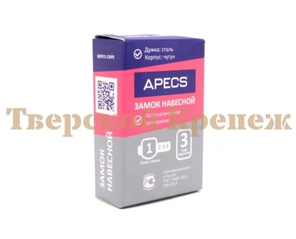Замок навесной APECS PD-01-38 Замок навесной APECS PD-01-38