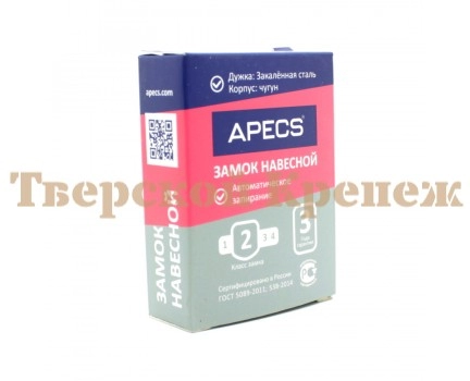 Замок навесной APECS PD-10-75 Замок навесной APECS PD-10-75