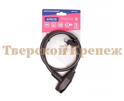 Замок велосипедный APECS PD-81-65CM Замок велосипедный APECS PD-81-65CM