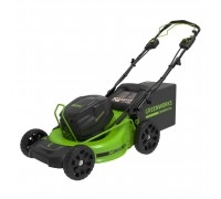 Газонокосилка аккумуляторная GREENWORKS GC82LM51SP2K2