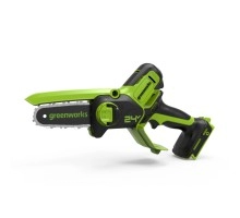 Аккумуляторная мини пила GREENWORKS G24MCS10 SET-2