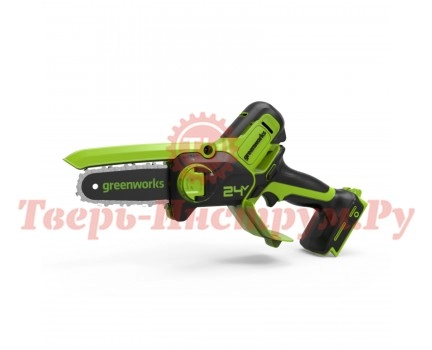 Аккумуляторная мини пила GREENWORKS G24MCS10 SET-4