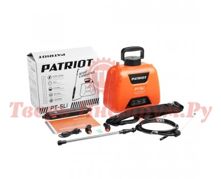 Опрыскиватель аккумуляторный PATRIOT PT 5 Li Опрыскиватель аккумуляторный PATRIOT PT 5 Li