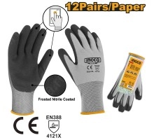 Перчатки защитные INGCO XL
