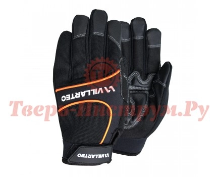 Перчатки защитные VILLARTEC MECHANIC DURO BLACK 2XL Перчатки защитные VILLARTEC MECHANIC DURO BLACK 2XL